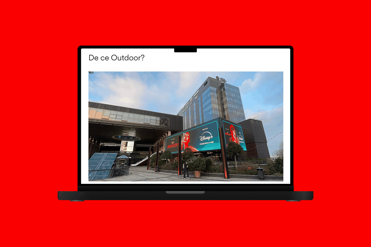 Absolut Media — site pentru agenție de publicitate OOH, construit de Acid Studios