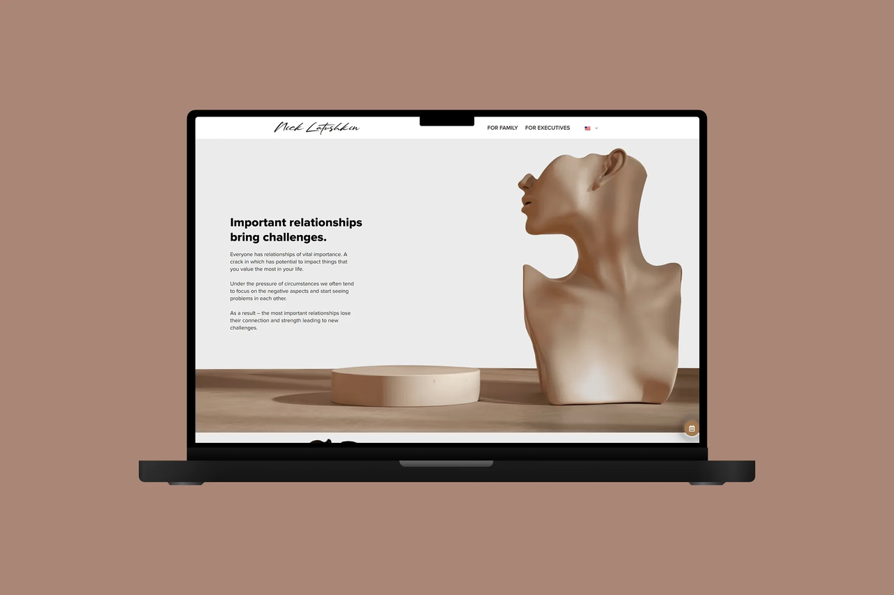 The Partnerships — site pentru programe de coaching corporate, construit de Acid Studios